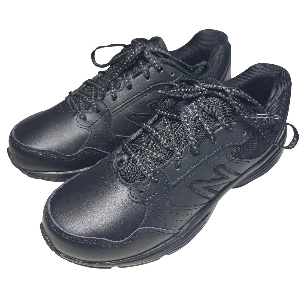New Balance 411 Walking Shoes Womens 6.5 Black Wide 2020 WA411LK1 Sneaker New